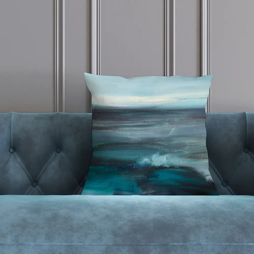 Blue Wash Cushion Blue Wash Cushion wall art product arteria.lab / Shutterstock