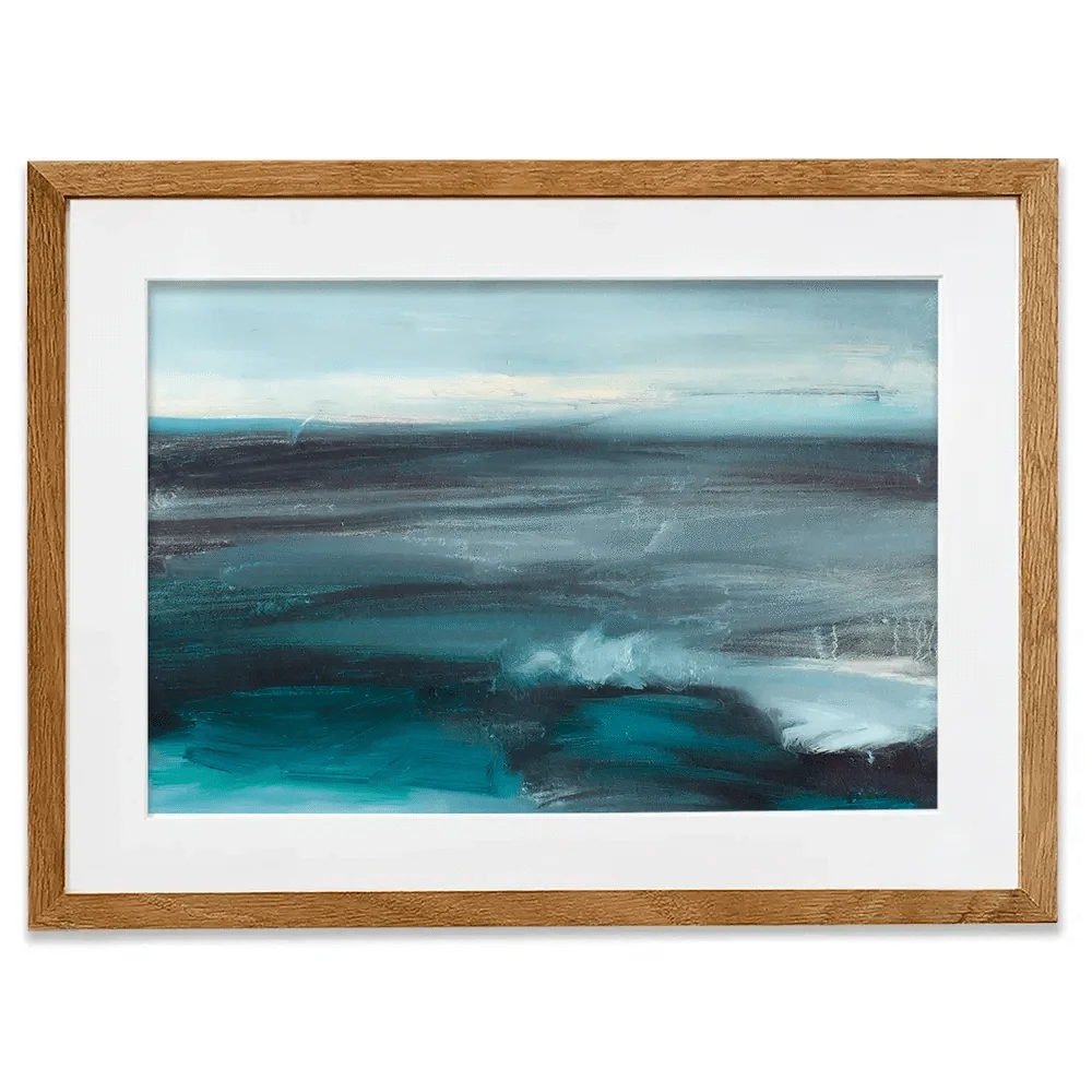 Blue Wash Framed Art Print Blue Wash Framed Art Print wall art product arteria.lab / Shutterstock