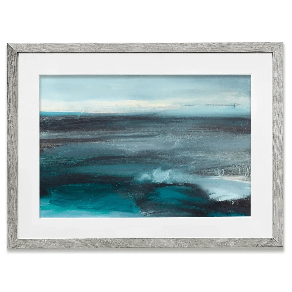 Blue Wash Framed Art Print Blue Wash Framed Art Print wall art product arteria.lab / Shutterstock