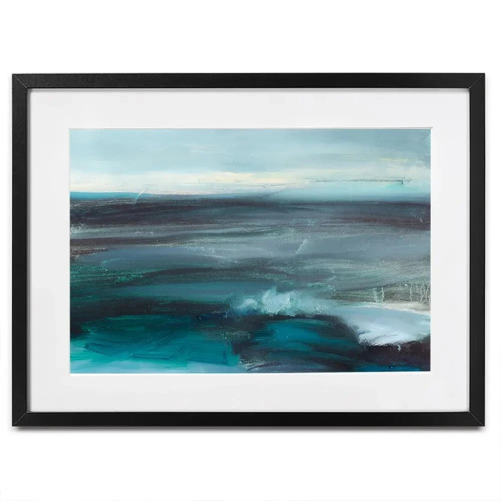 Blue Wash Framed Art Print Blue Wash Framed Art Print wall art product arteria.lab / Shutterstock