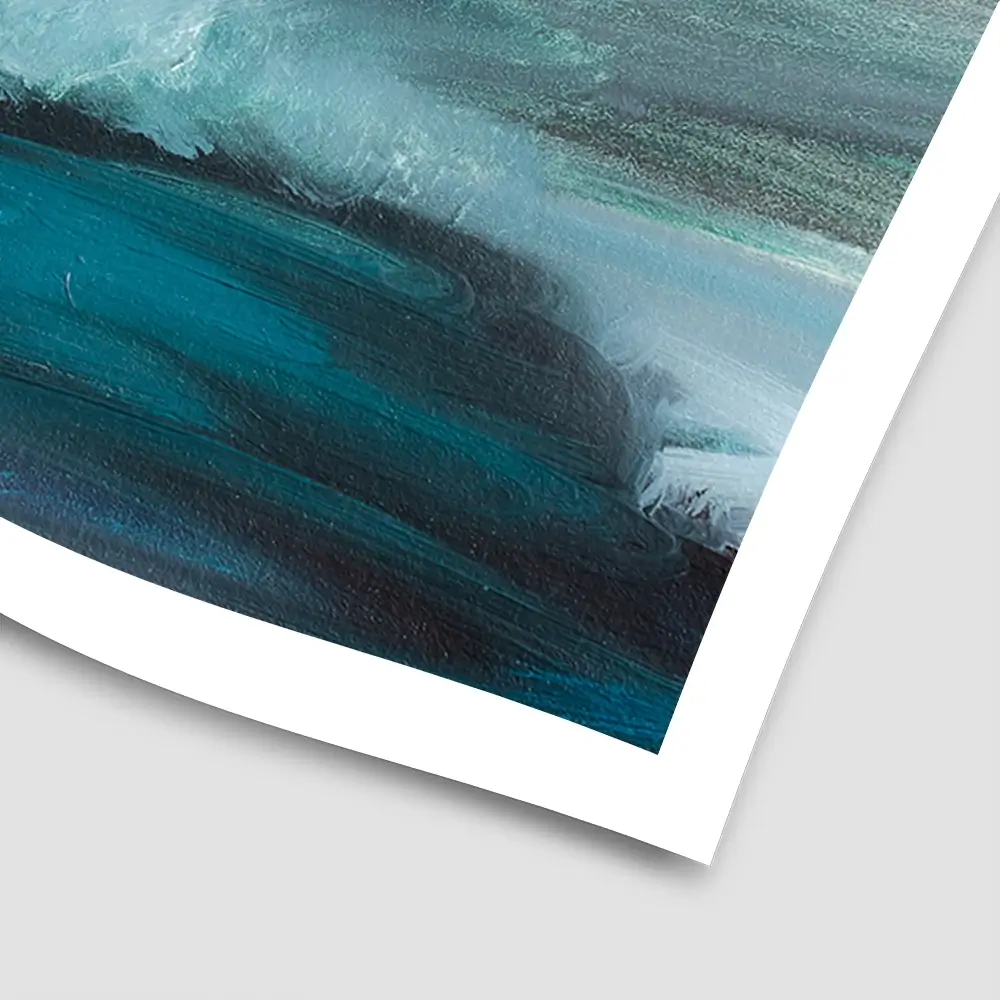 Blue Wash Square Art Print Blue Wash Square Art Print wall art product arteria.lab / Shutterstock