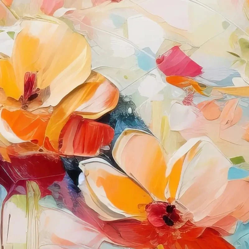Blue Watercolour Florals Art Print Blue Watercolour Florals Art Print wall art product Gina Kelly - Independent