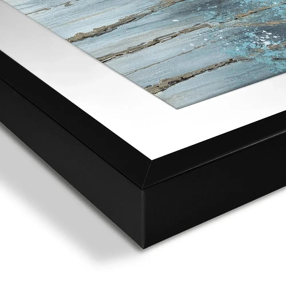 Blue Woods Framed Art Print Blue Woods Framed Art Print wall art product CHENYU ARTS / Shutterstock