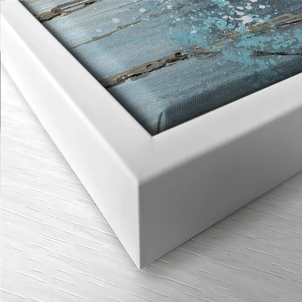 Blue Woods Trio Canvas Print Blue Woods Trio Canvas Print wall art product CHENYU ARTS / Shutterstock