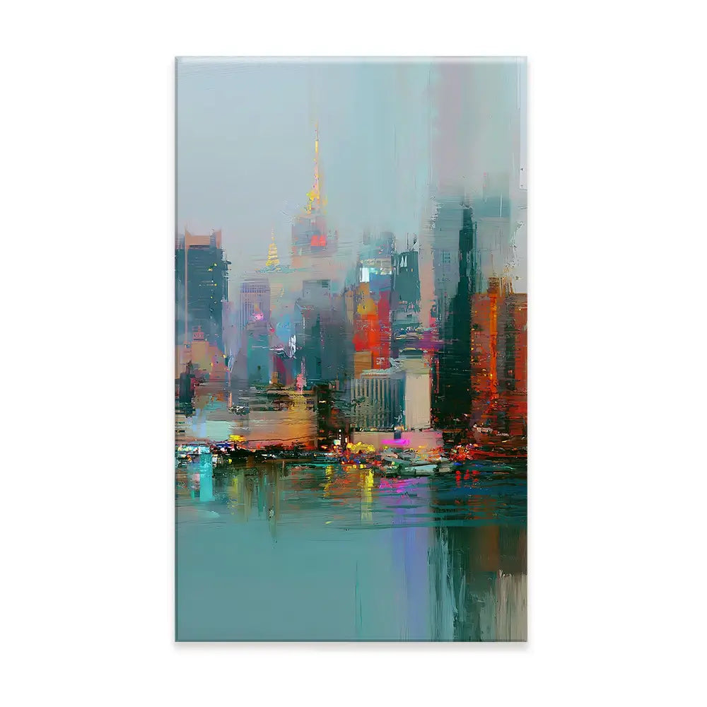 Blurred Skyline Canvas Print Blurred Skyline Canvas Print wall art product David Alexander Elder
