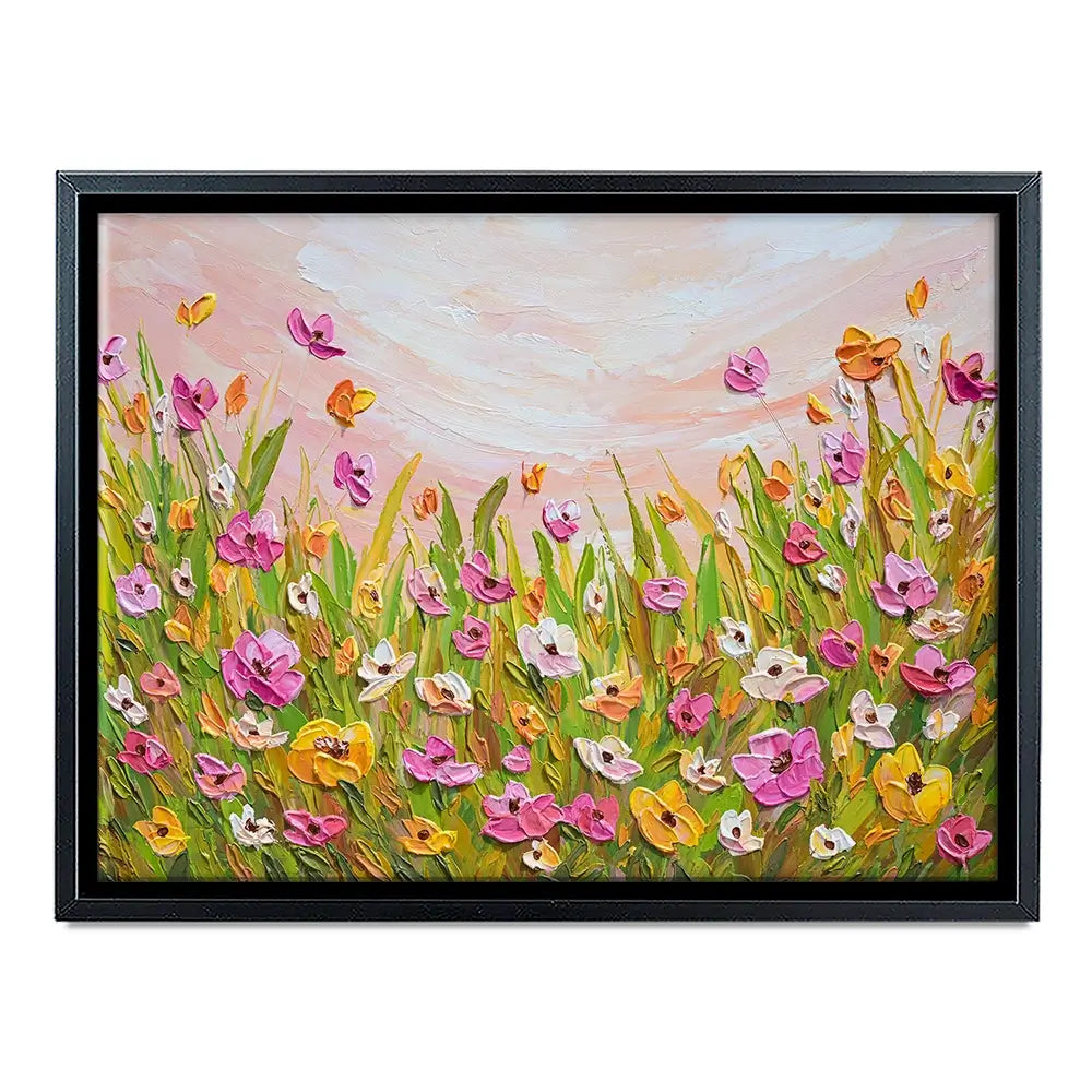 Blush Meadow Canvas Print Blush Meadow Canvas Print wall art product Olga Tkachyk