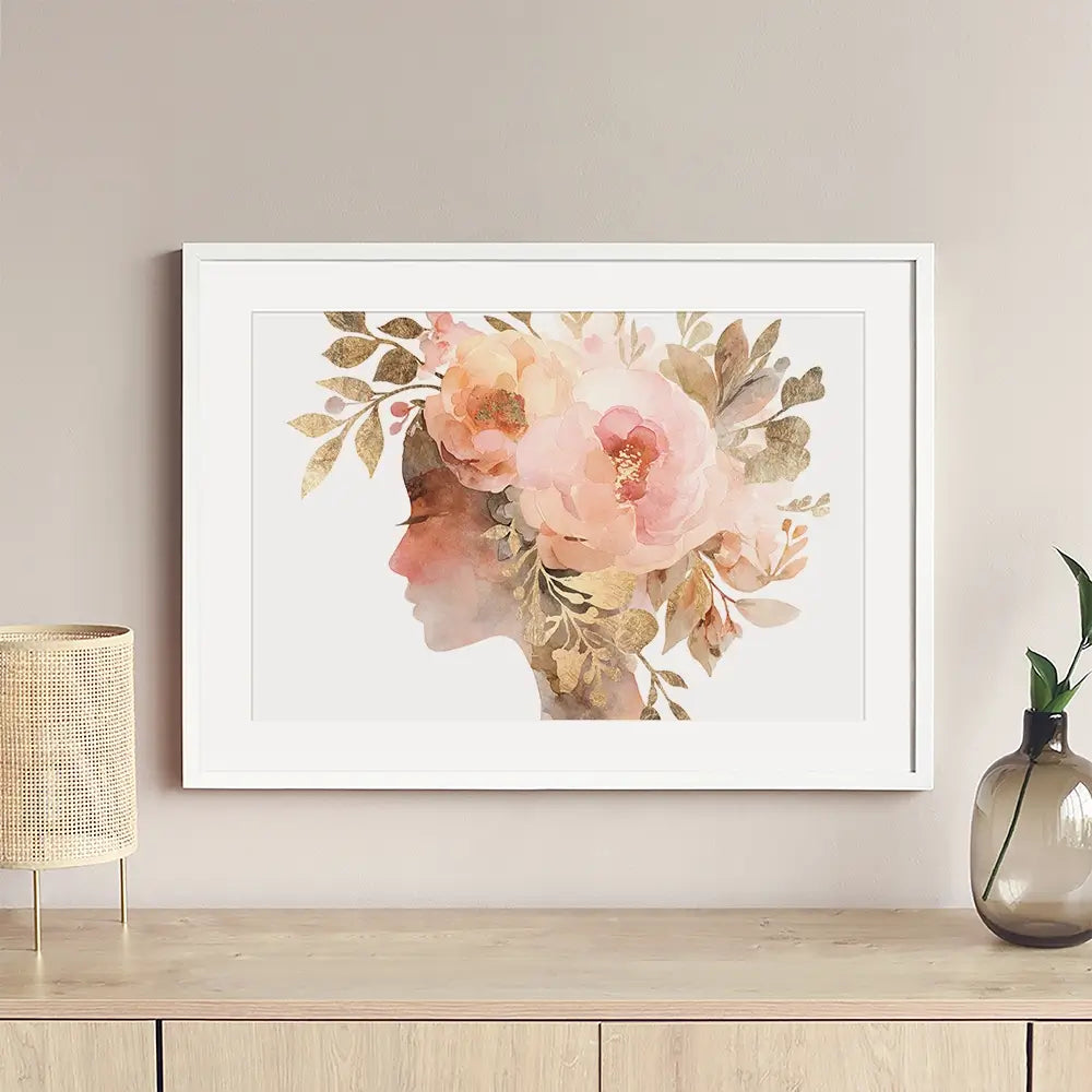 Blush Reverie Framed Art Print Blush Reverie Framed Art Print wall art product Svetlana Aleynikova