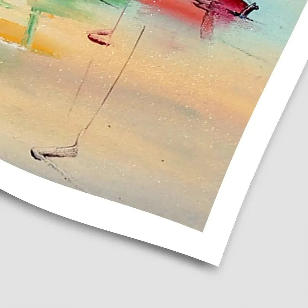 Boats From Afar Art Print Boats From Afar Art Print wall art product Oleksandr Bodnar / Shutterstock