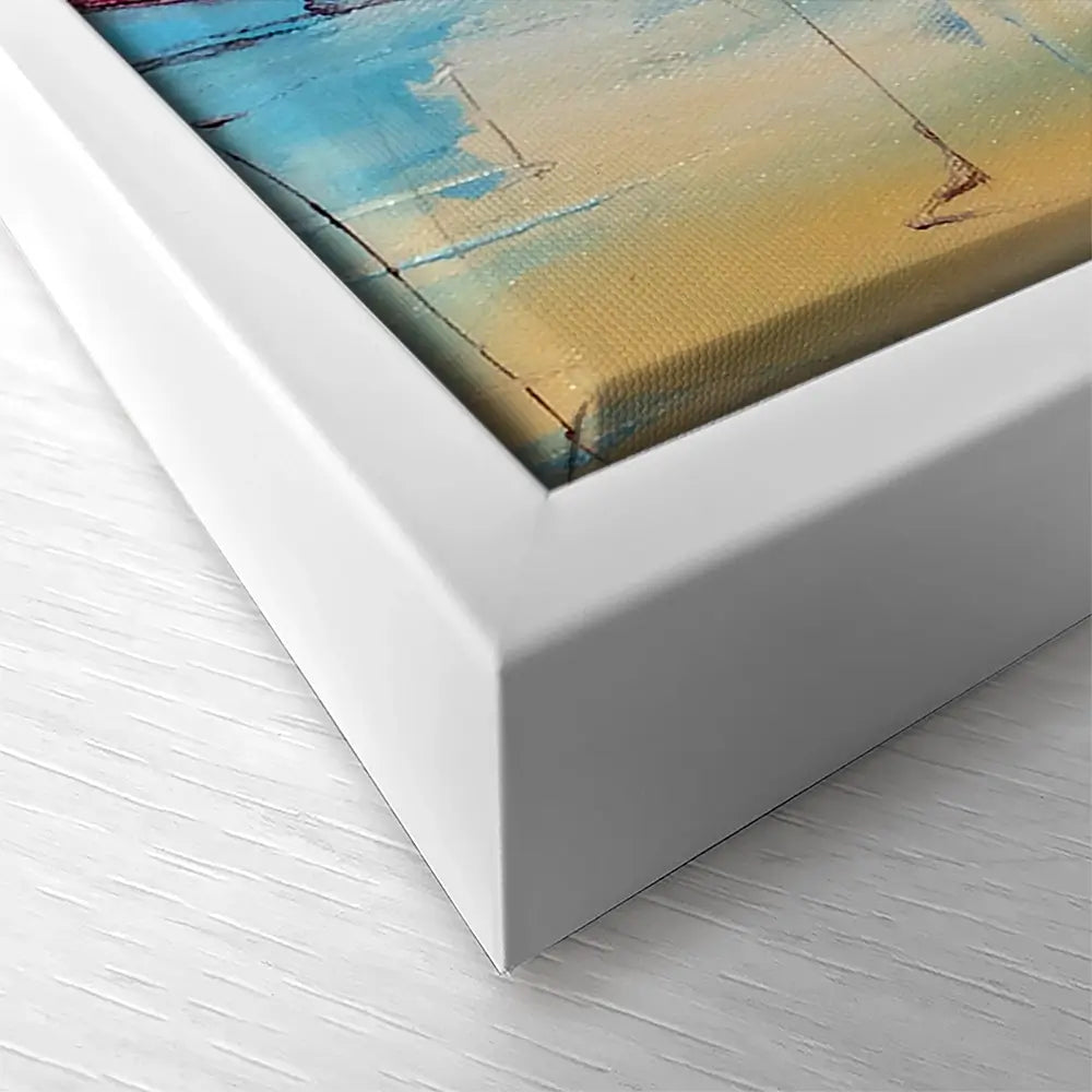 Boats From Afar Oversized Canvas Print Boats From Afar Oversized Canvas Print wall art product Oleksandr Bodnar / Shutterstock