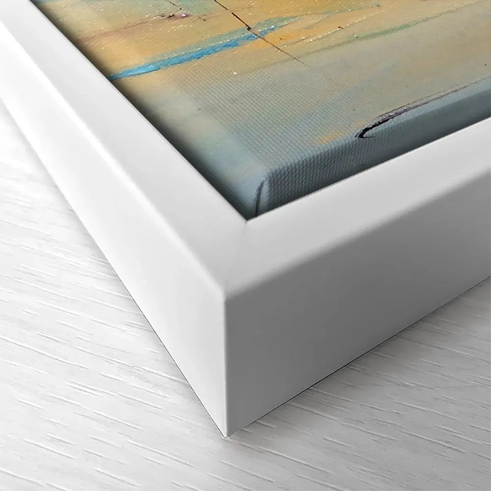 Boats From Afar Square Canvas Print Boats From Afar Square Canvas Print wall art product Oleksandr Bodnar / Shutterstock