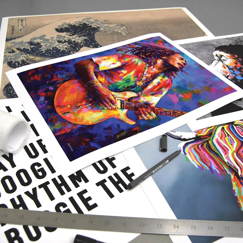 Bob Marley Art Print Bob Marley Art Print wall art product Leon Devenice