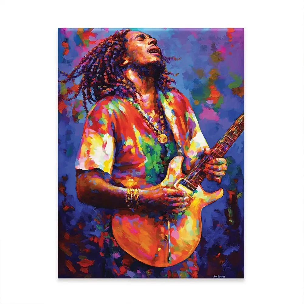 Bob Marley Canvas Print Bob Marley Canvas Print wall art product Leon Devenice