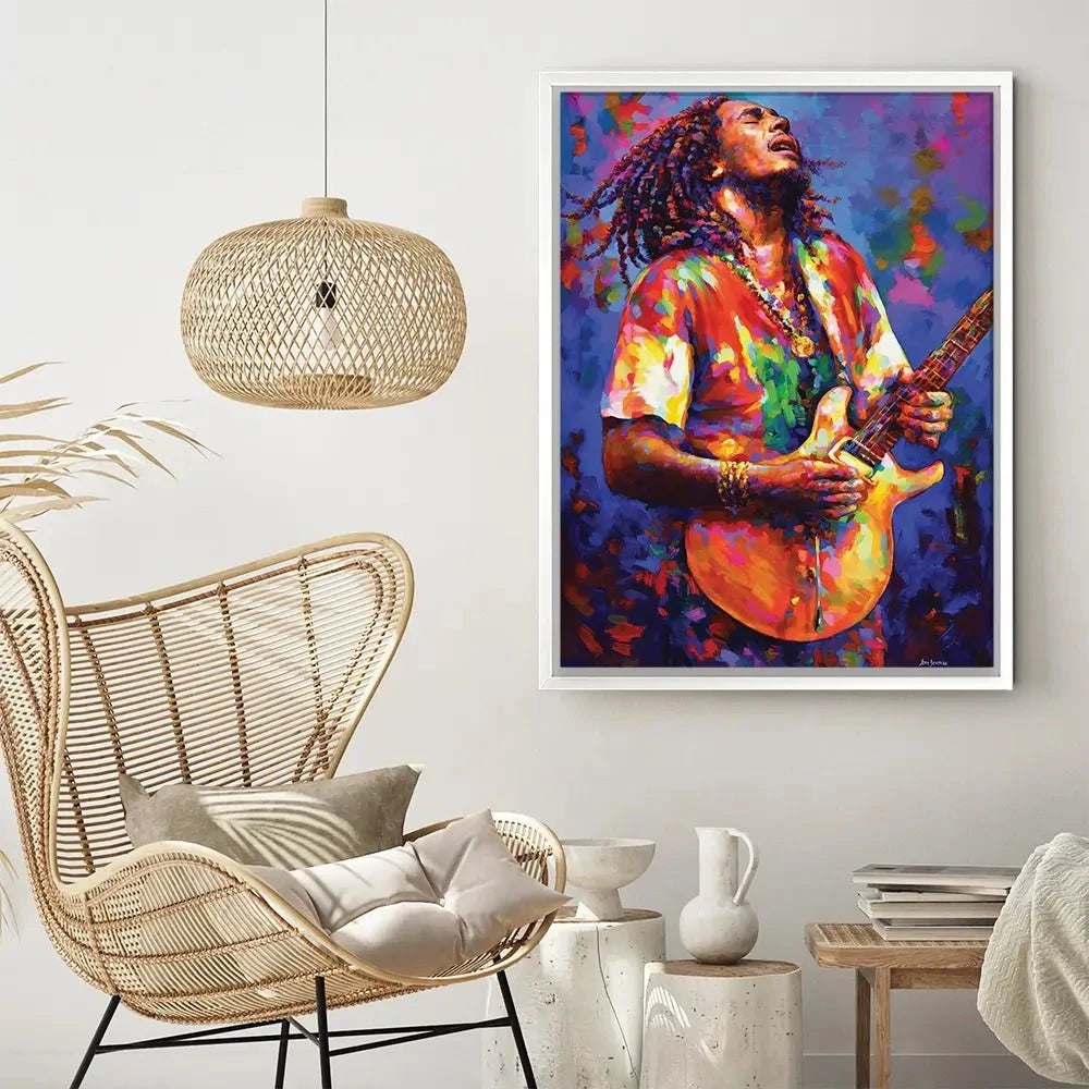 Bob Marley Canvas Print Bob Marley Canvas Print wall art product Leon Devenice