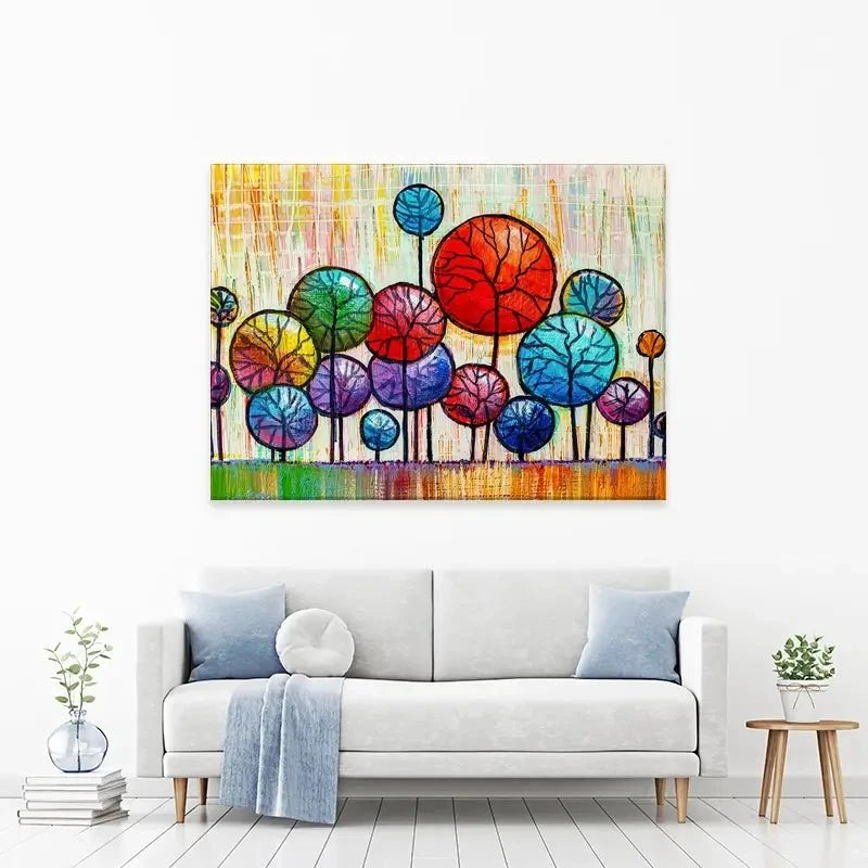 Bobble Trees Canvas Print Bobble Trees Canvas Print wall art product S-BELOV / Shutterstock