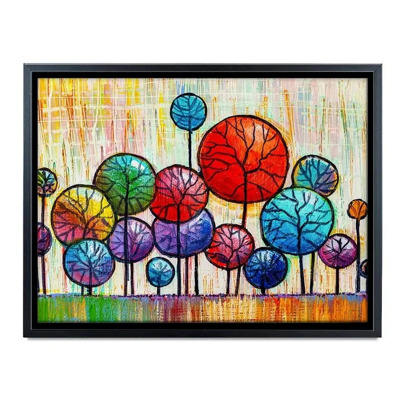 Bobble Trees Canvas Print Bobble Trees Canvas Print wall art product S-BELOV / Shutterstock