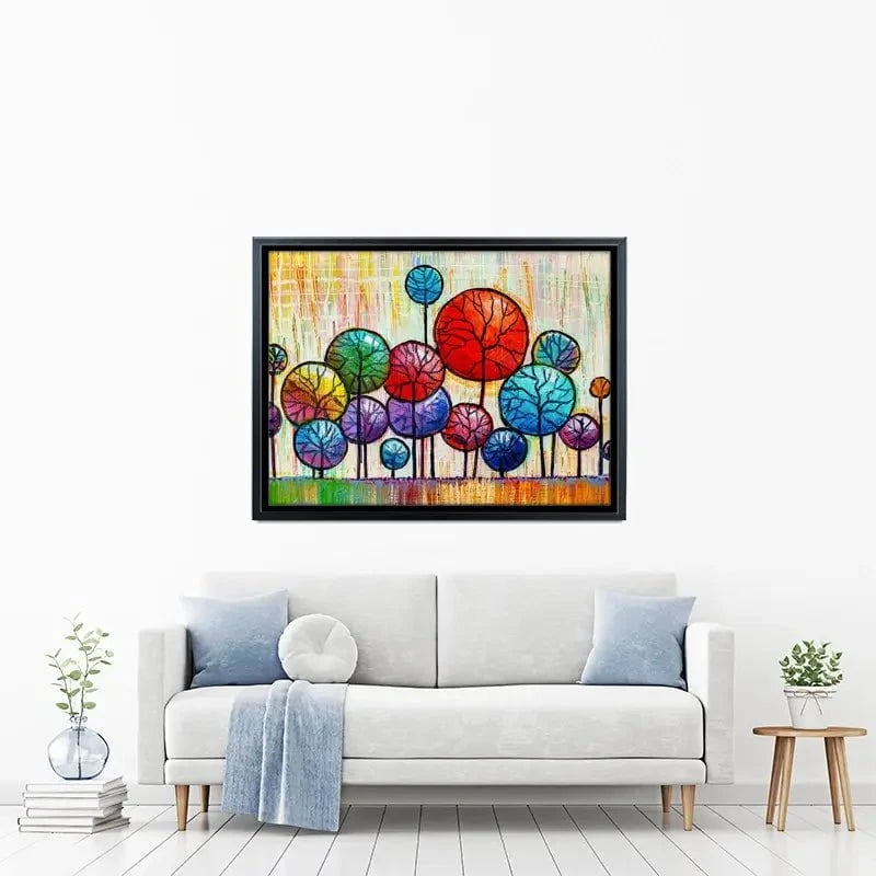 Bobble Trees Canvas Print Bobble Trees Canvas Print wall art product S-BELOV / Shutterstock