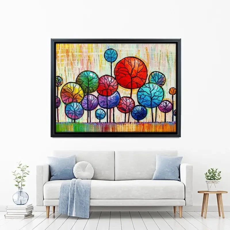 Bobble Trees Canvas Print Bobble Trees Canvas Print wall art product S-BELOV / Shutterstock