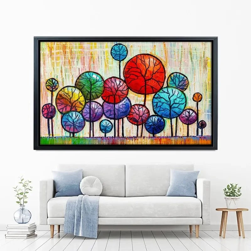 Bobble Trees Canvas Print Bobble Trees Canvas Print wall art product S-BELOV / Shutterstock