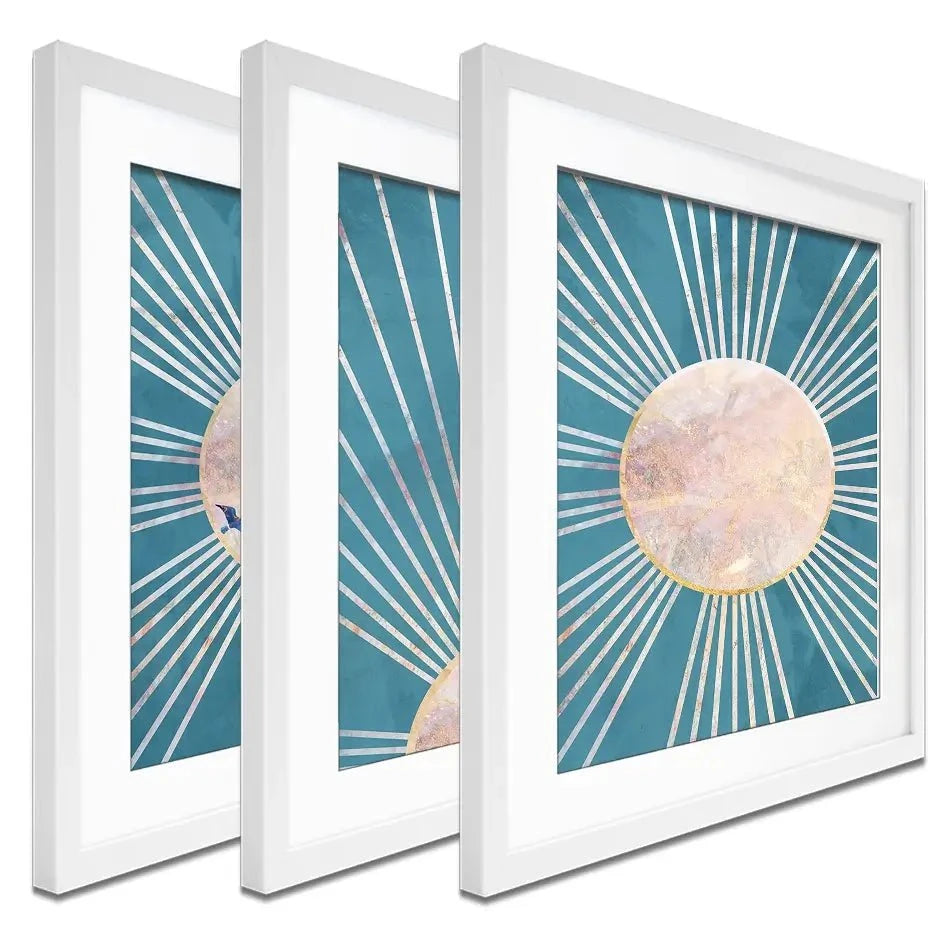 Boho Framed Art Print Trio Boho Framed Art Print Trio wall art product Sarah Manovski