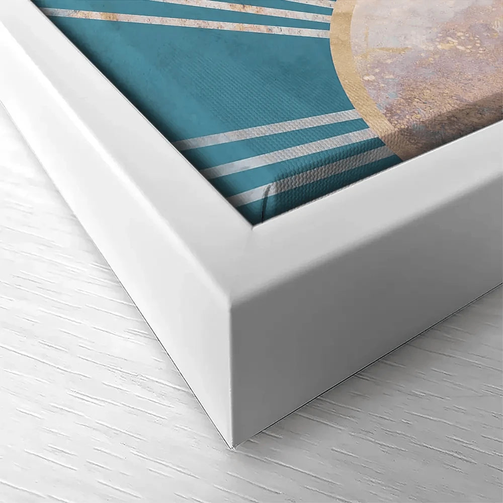 Boho Sun Blue 2 Canvas Print Boho Sun Blue 2 Canvas Print wall art product Sarah Manovski