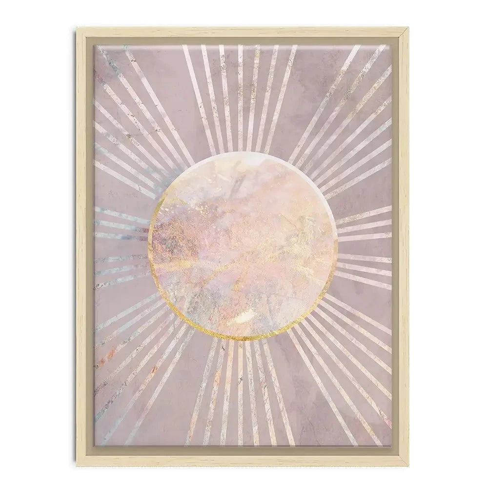 Boho Sun Pink 1 Canvas Print Boho Sun Pink 1 Canvas Print wall art product Sarah Manovski