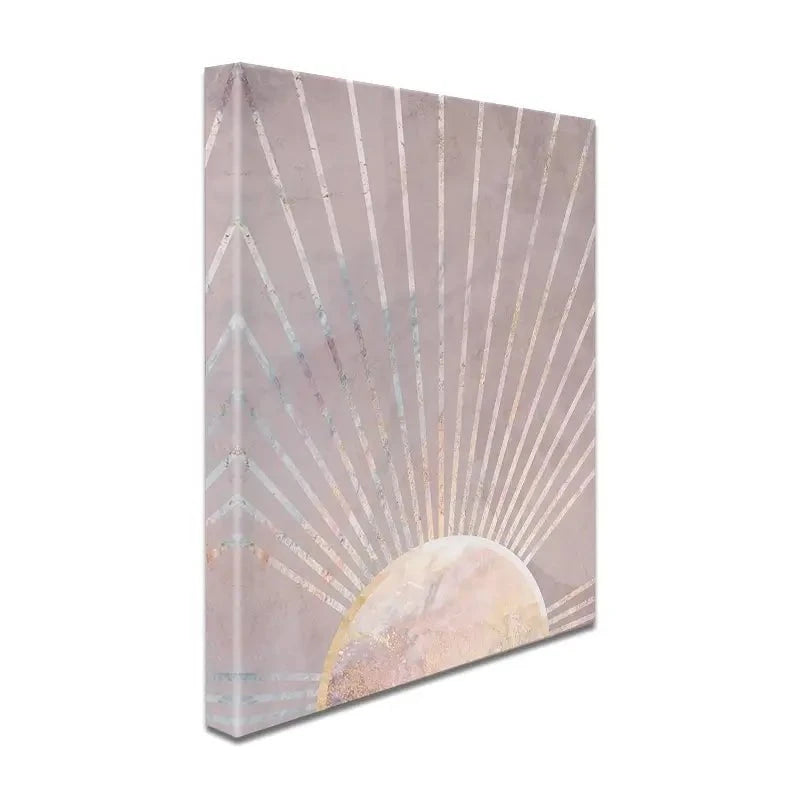 Boho Sun Pink 2 Canvas Print Boho Sun Pink 2 Canvas Print wall art product Sarah Manovski