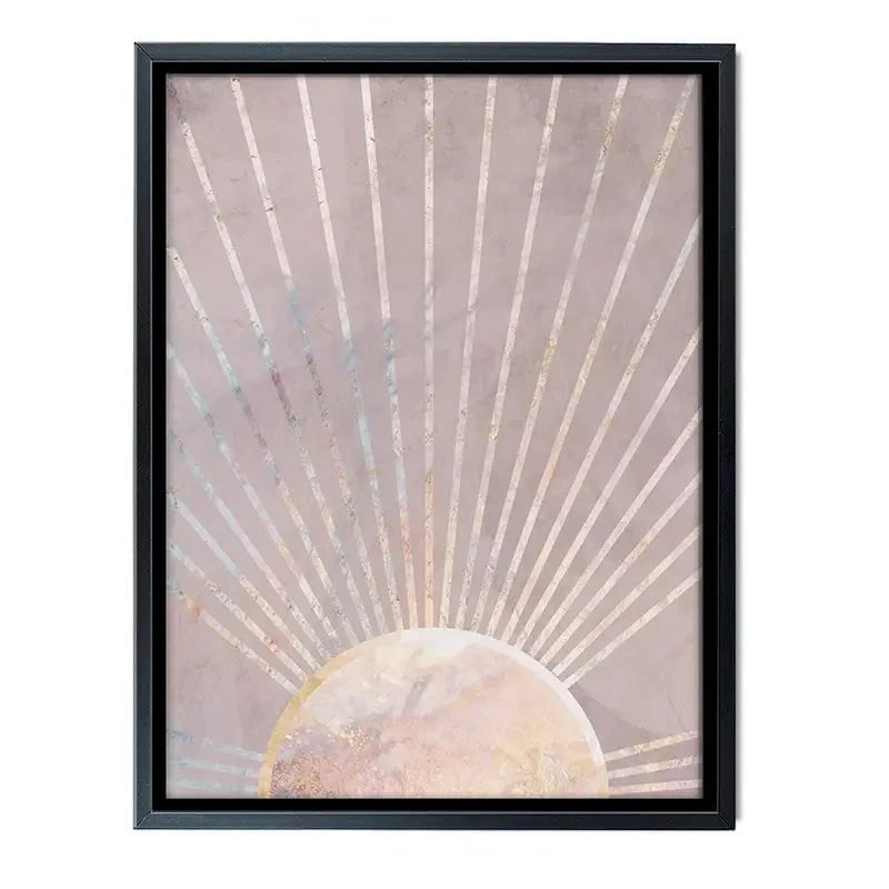 Boho Sun Pink 2 Canvas Print Boho Sun Pink 2 Canvas Print wall art product Sarah Manovski