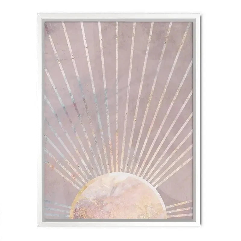 Boho Sun Pink 2 Canvas Print Boho Sun Pink 2 Canvas Print wall art product Sarah Manovski