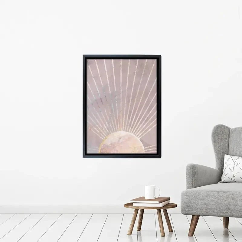 Boho Sun Pink 2 Canvas Print Boho Sun Pink 2 Canvas Print wall art product Sarah Manovski