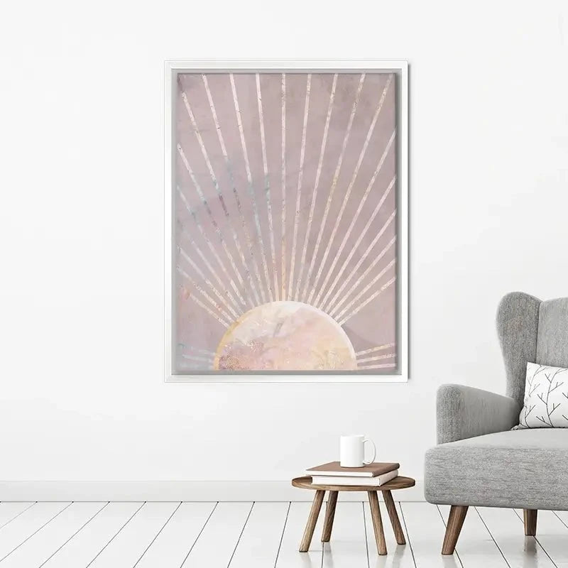 Boho Sun Pink 2 Canvas Print Boho Sun Pink 2 Canvas Print wall art product Sarah Manovski
