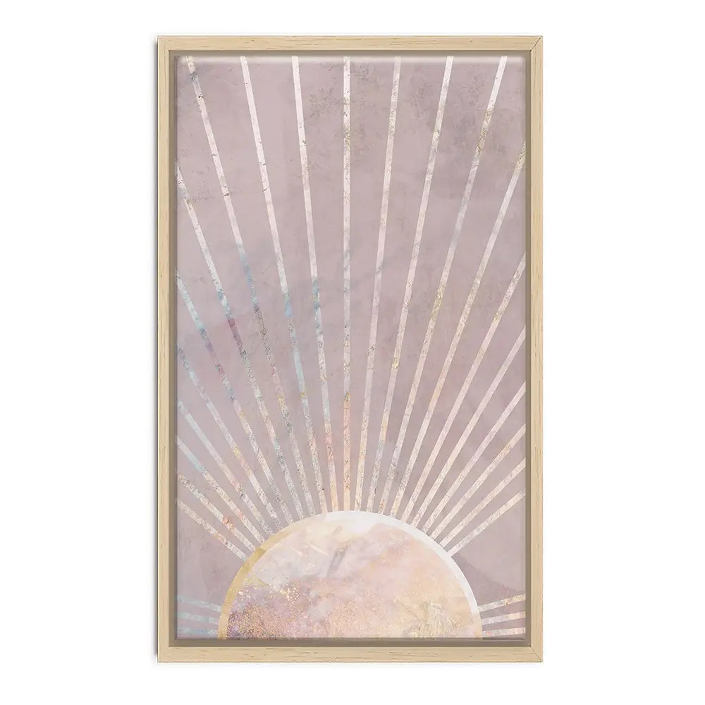 Boho Sun Pink 2 Canvas Print Boho Sun Pink 2 Canvas Print wall art product Sarah Manovski
