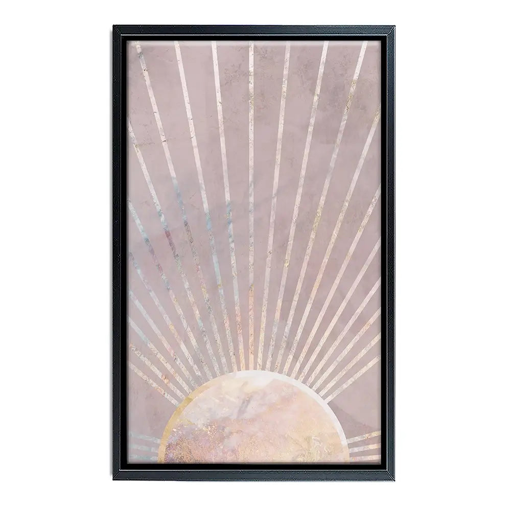 Boho Sun Pink 2 Canvas Print Boho Sun Pink 2 Canvas Print wall art product Sarah Manovski
