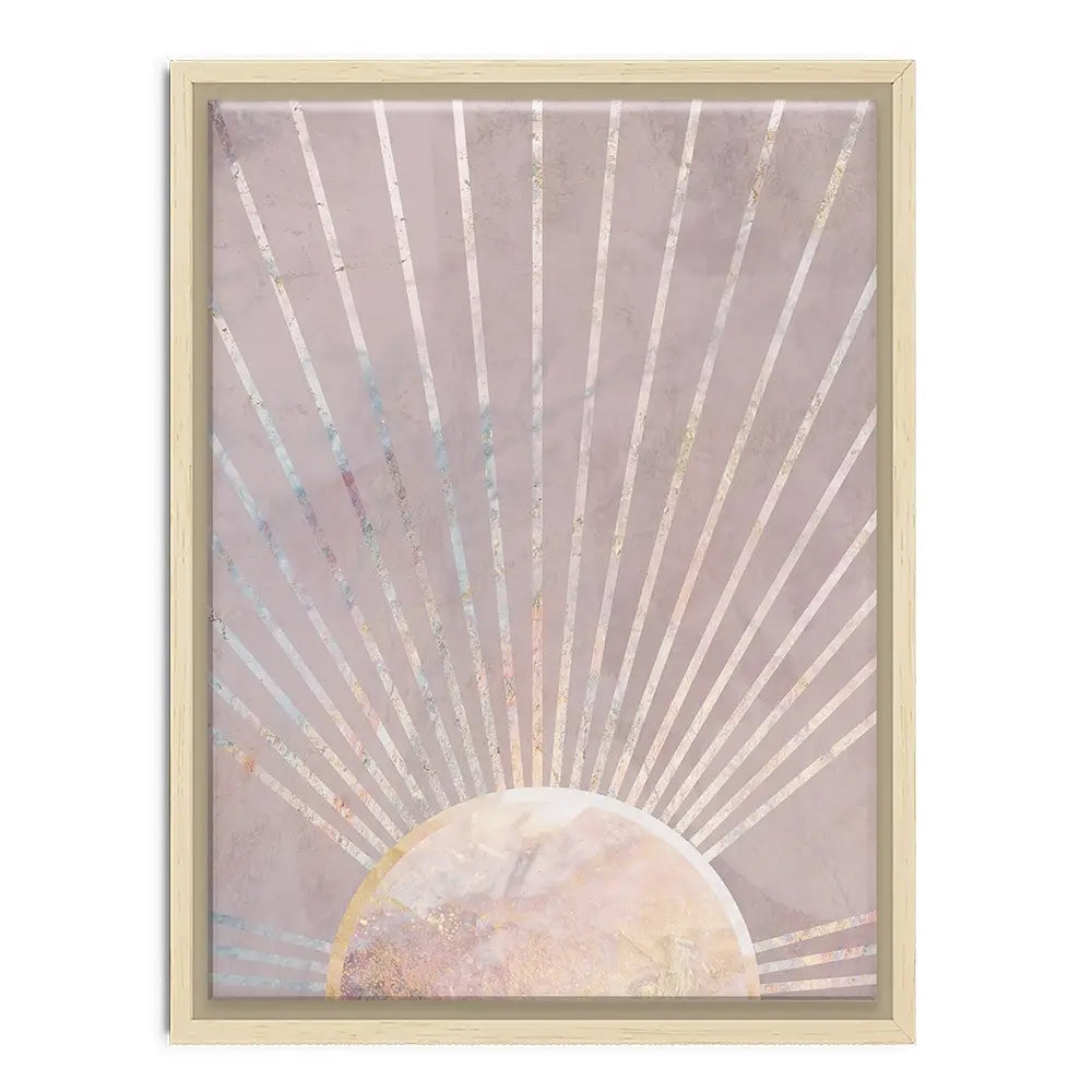 Boho Sun Pink 2 Canvas Print Boho Sun Pink 2 Canvas Print wall art product Sarah Manovski