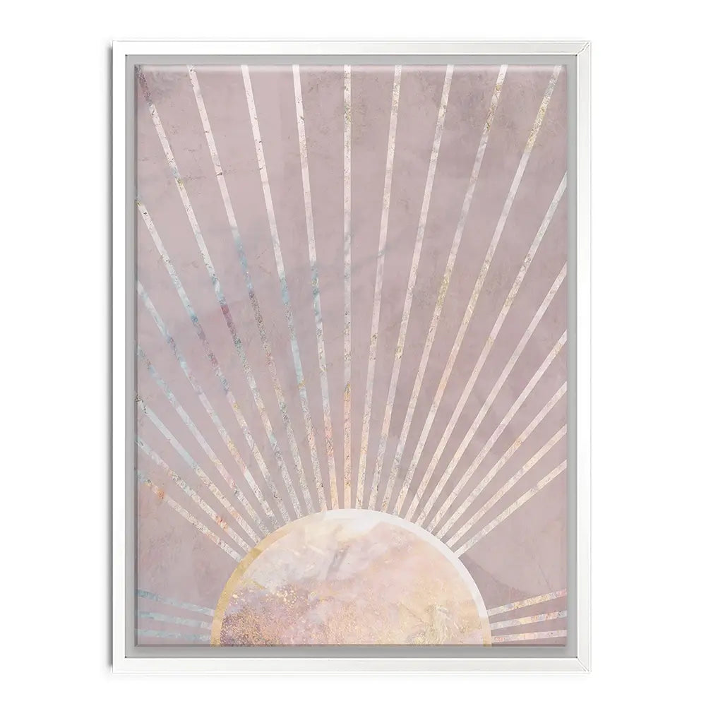 Boho Sun Pink 2 Canvas Print Boho Sun Pink 2 Canvas Print wall art product Sarah Manovski