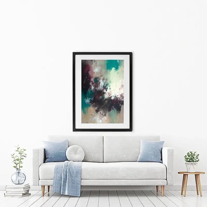 Bold Abstract Framed Art Print Bold Abstract Framed Art Print wall art product Petal Prints Design - Independent
