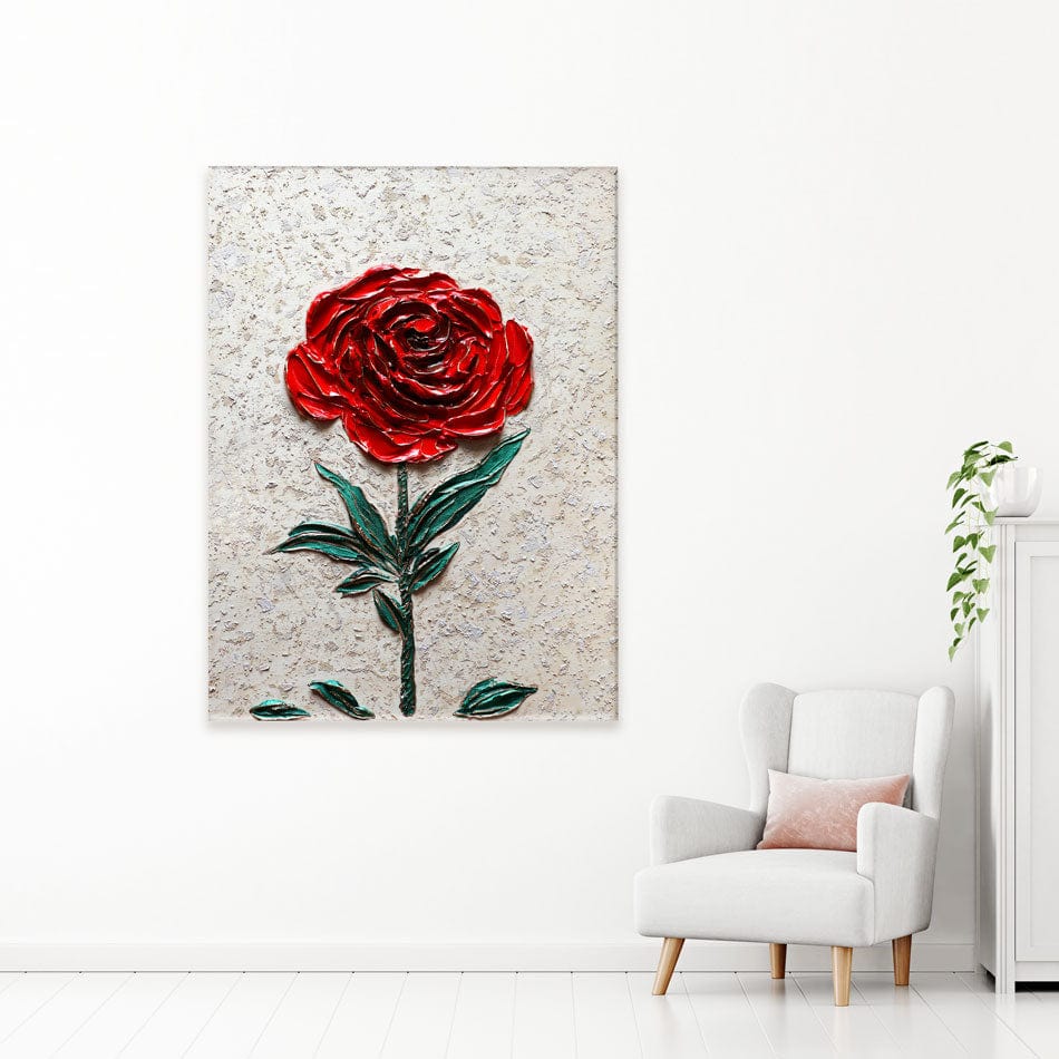 Bold Beauty Canvas Print wall art product Expression By Nada