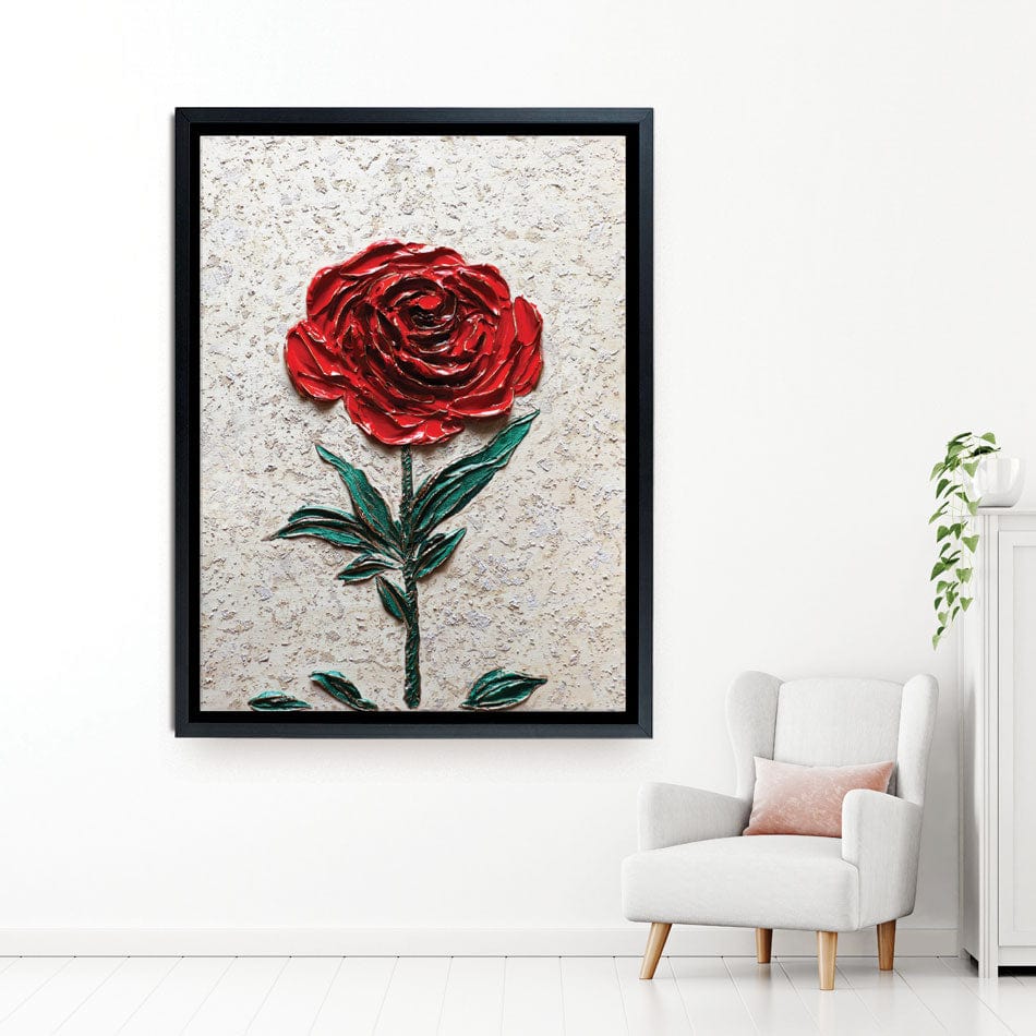 Bold Beauty Canvas Print wall art product Expression By Nada