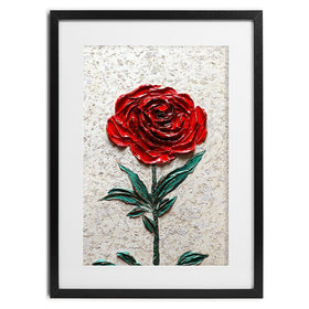 Bold Beauty Framed Art Print wall art product Expression By Nada
