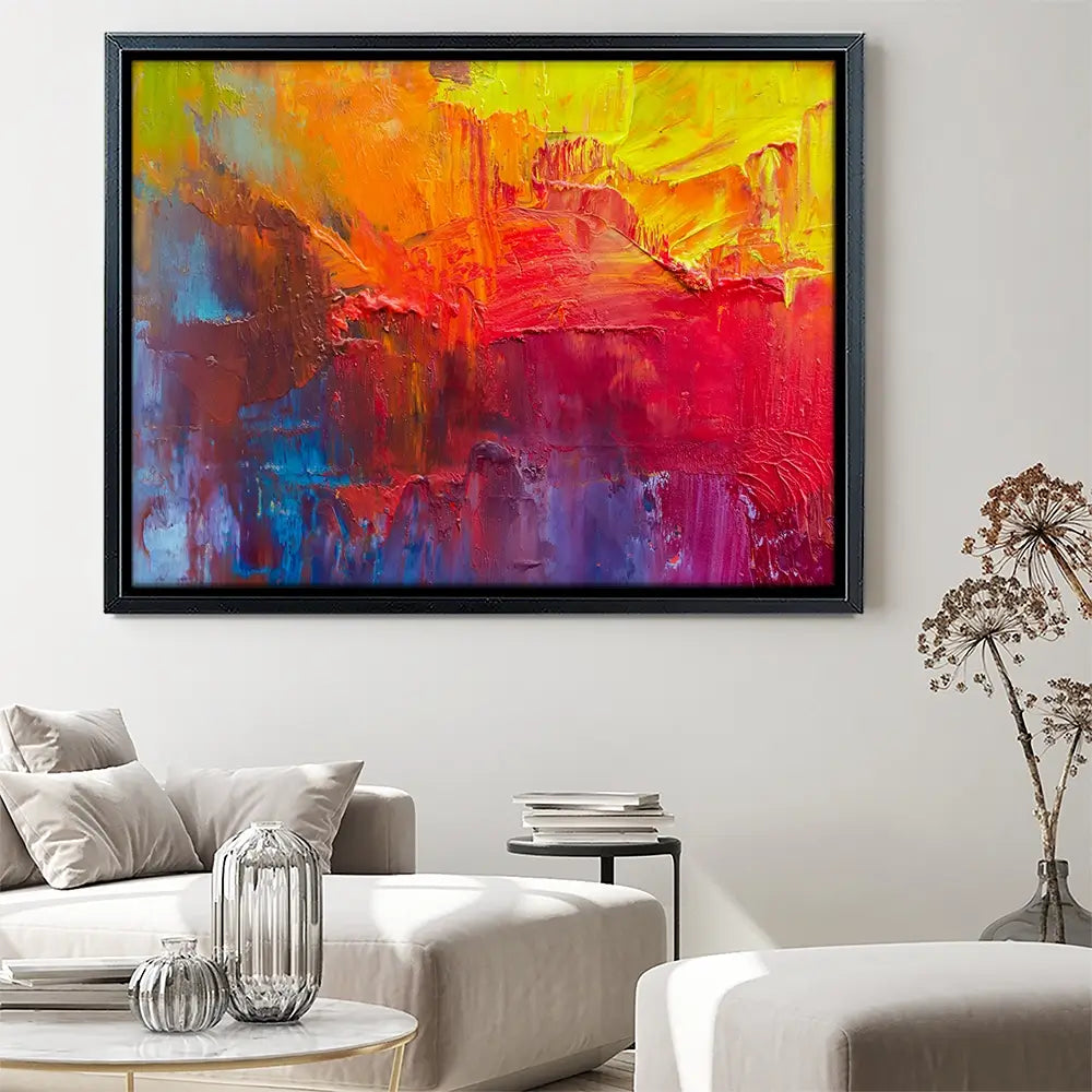 Bold Blends Canvas Print Bold Blends Canvas Print wall art product Art Print Shop