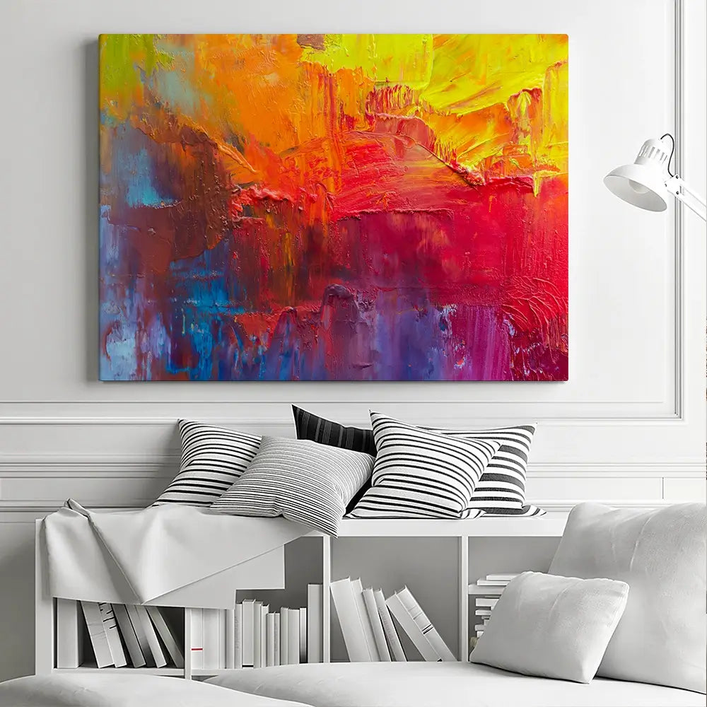 Bold Blends Canvas Print Bold Blends Canvas Print wall art product Art Print Shop