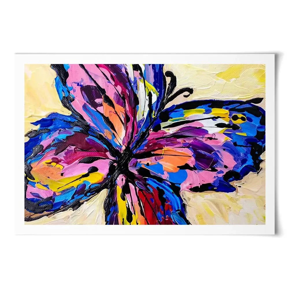 Bold Butterfly Art Print Bold Butterfly Art Print wall art product Olga Tkachyk