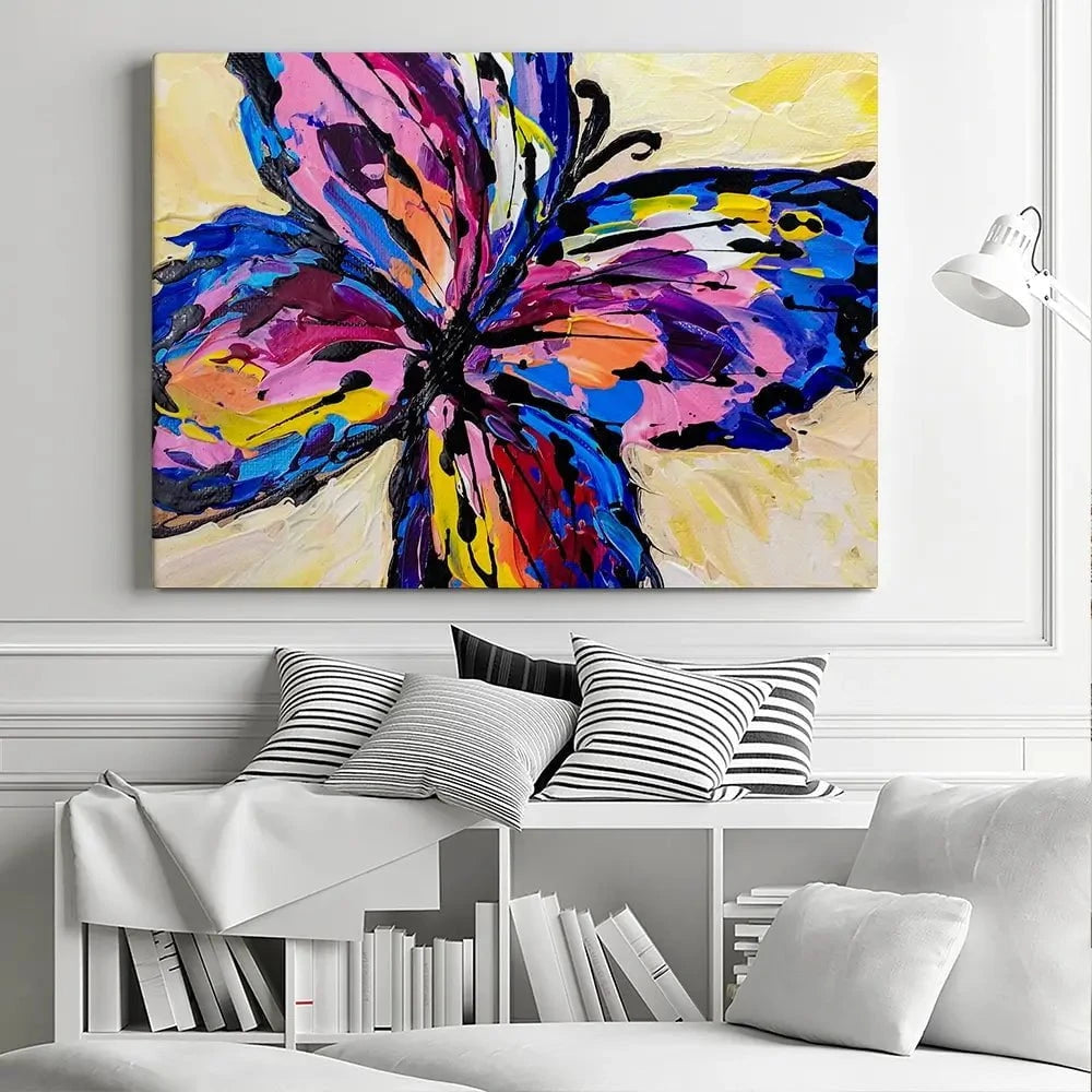 Bold Butterfly Canvas Print Bold Butterfly Canvas Print wall art product Olga Tkachyk