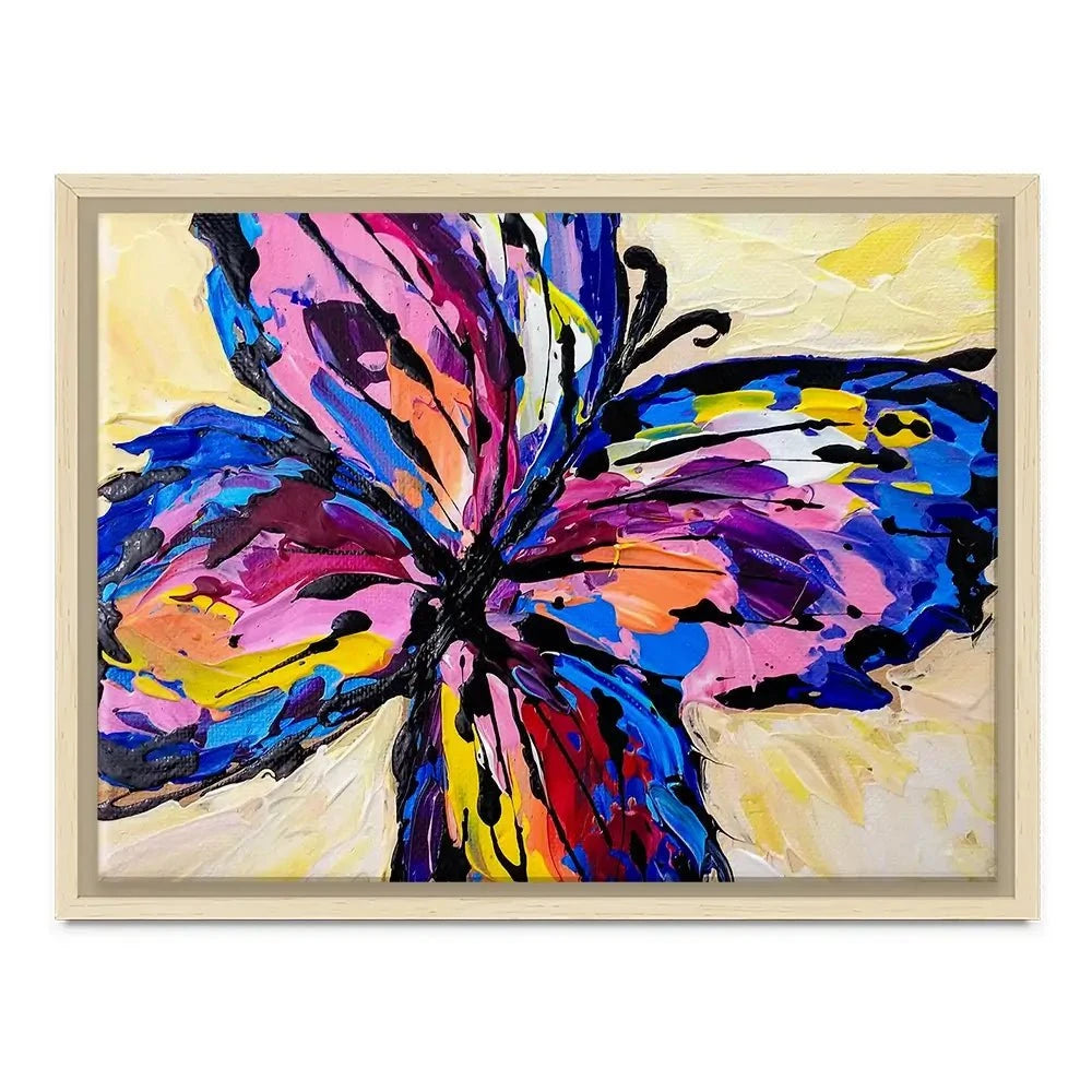 Bold Butterfly Canvas Print Bold Butterfly Canvas Print wall art product Olga Tkachyk