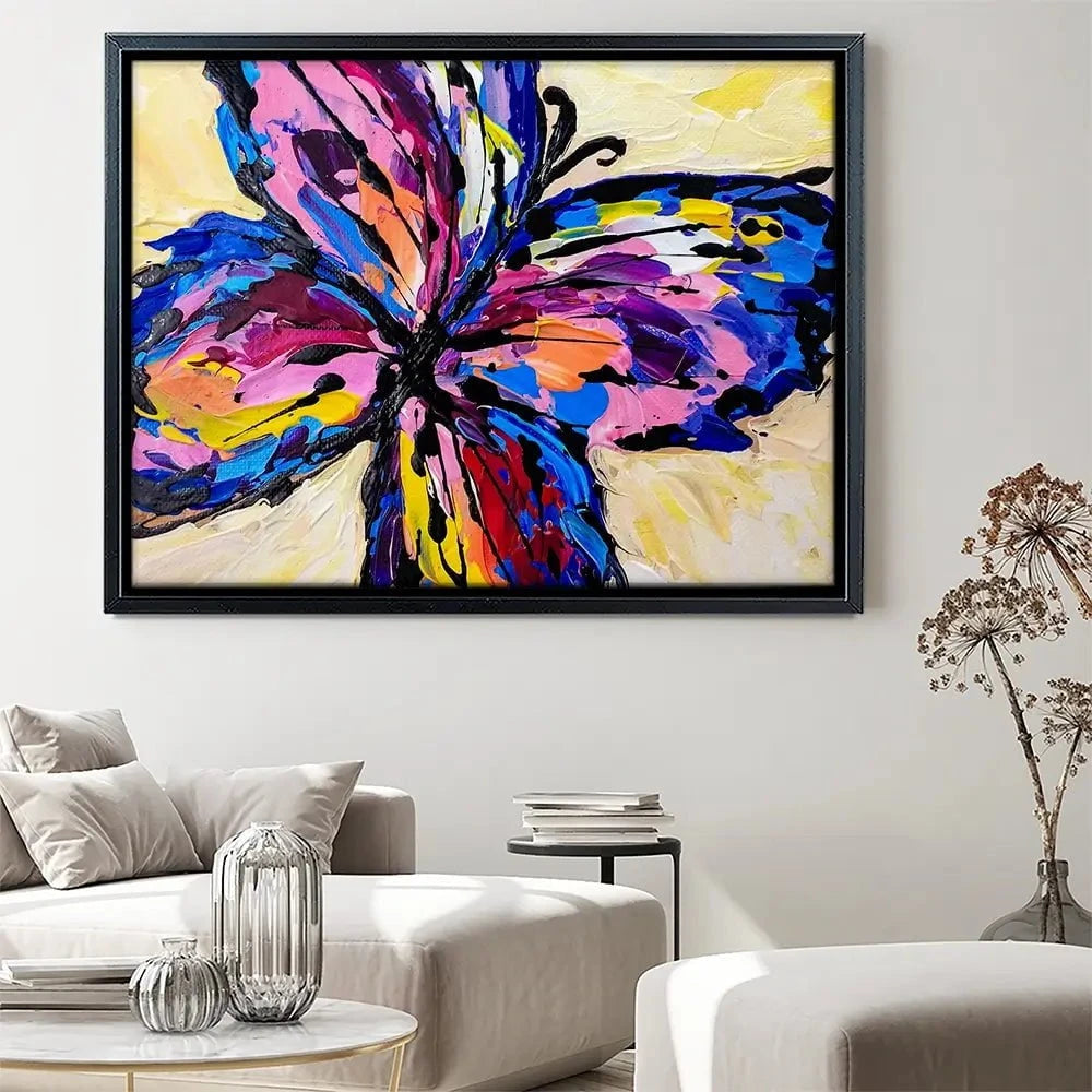 Bold Butterfly Canvas Print Bold Butterfly Canvas Print wall art product Olga Tkachyk