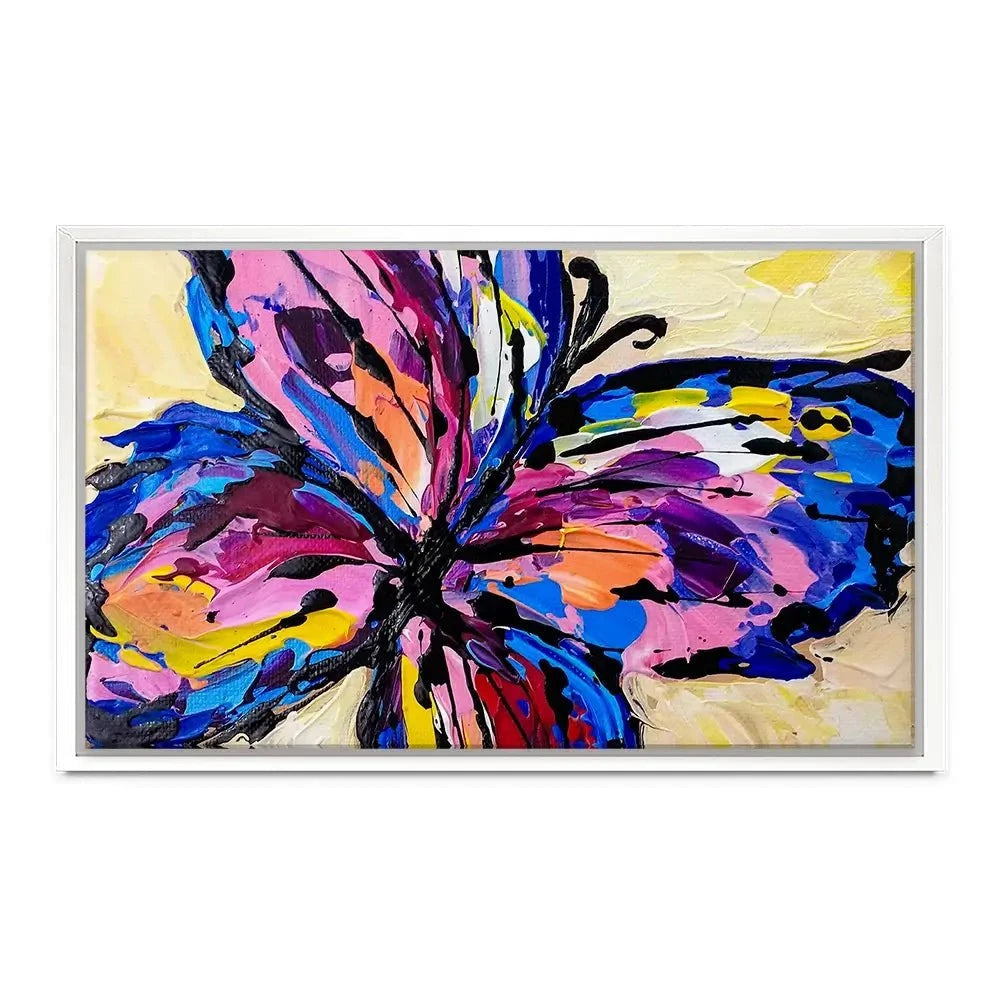Bold Butterfly Canvas Print Bold Butterfly Canvas Print wall art product Olga Tkachyk