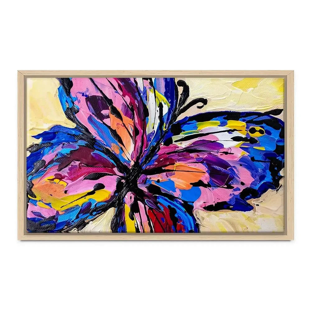 Bold Butterfly Canvas Print Bold Butterfly Canvas Print wall art product Olga Tkachyk