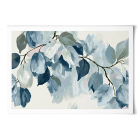 Bone Leaf Cascade Art Print Bone Leaf Cascade Art Print wall art product Chromatic Storm Studio