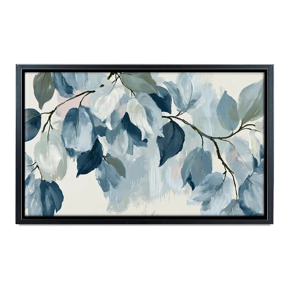 Bone Leaf Cascade Canvas Print Bone Leaf Cascade Canvas Print wall art product Chromatic Storm Studio