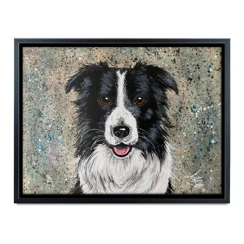 Border Collie Canvas Print Border Collie Canvas Print wall art product Jane Brookshaw