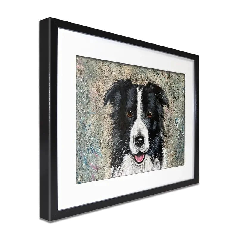Border Collie Framed Art Print Border Collie Framed Art Print wall art product Jane Brookshaw